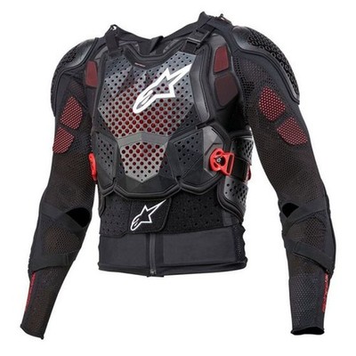 Alpinestars Herren Schutzjacke BIONIC TECH V3 black white red