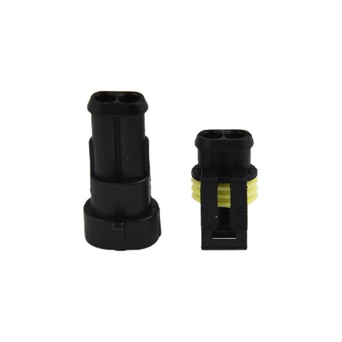 10pcs 2Pin Way Car Auto Waterproof Electrical Connector-Plug Socket Wire Kit - Picture 6 of 24