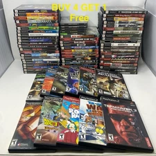 Sony Playstation 2 (PS2) PS1 Video Games Pick & Choose Buy 4 GET 1 FREE