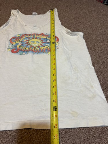 Vintage 1995 Grateful Dead Summer Tour Sun Tank Top Shirt - Picture 7 of 12