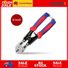 WORKPRO Mini Bolt Cutter 8-Inch, Spring Loaded Small Heavy Duty Wire Cable Cu...