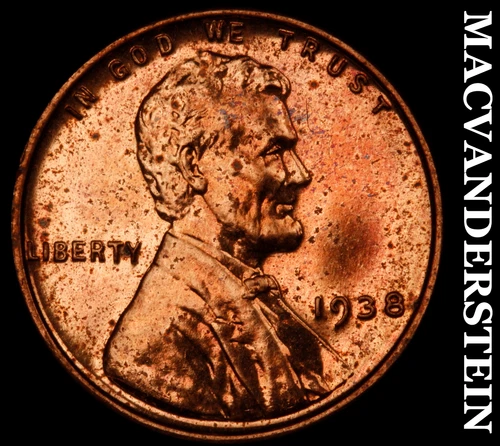1938 Lincoln Wheat Cent- Proof Luster No Reserve #J1377
