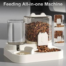 Automatic Pet Feeder Cat Dog Bowl Water Dispenser Food Circulation Feeding Stati