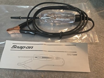 Snap-On EECT30H Classic Bulb Style Circuit Tester 6-12 Volt w/ Manual