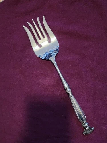 Vintage Wallace sterling silver (Handle)  serving fork 110 grams