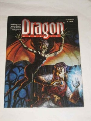 Dragon Magazine 186 #, Moore, Roger E.