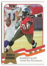 2002 Fleer #246 Warren Sapp Tampa Bay Buccaneers