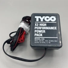 TYCO / MATTEL 21.8V DC MODEL 630 HO TOY TRANSFORMER POWER PACK ~ TESTED
