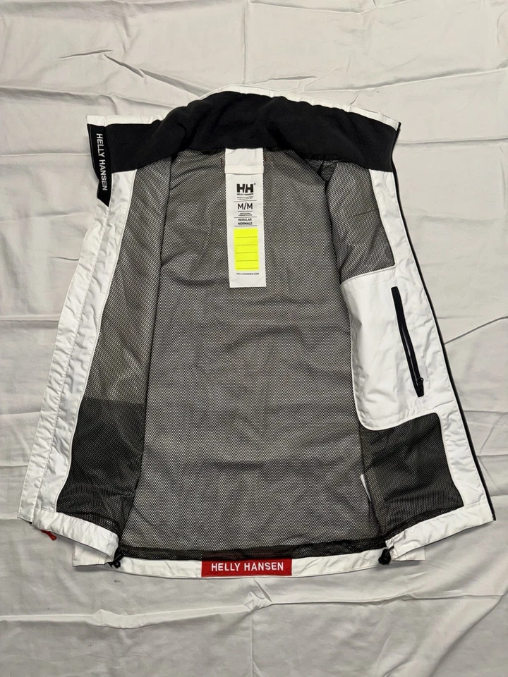 Chaleco de vela impermeable Helly Hansen Day Breaker ligero para hombre blanco medio Foto 2 de 4