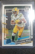 2023 Panini Donruss Optic - Rated Rookie Dontayvion Wicks #249 (RC)