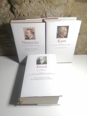 Lot 3 Bände ''Die großen Philosophen'' Rba Aufl. 2017 Kant, Freus, Nietzsche