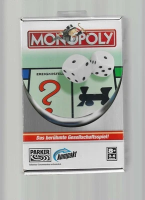 Monopoly Parker kompakt Mitbringspiel Reisespiel - Vollständig - 2005 - Bild 1 von 2
