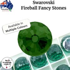 Swarovski 4861 - Fireball Crystal Stone - 16mm - 2 pieces per pack - Vintage