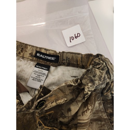REALTREE Boys Cargo Brown Green Camo Hunting Casual Pants SZ XL(14/16) - Picture 8 of 8