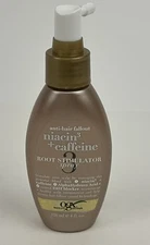 OGX Fight Fallout Niacin & Caffeine Root Stimulator Spray, 4 Fl Oz New Organix