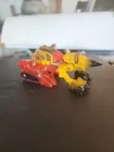 Vintage 2000 Hasbro Transformers Beast Machines Mol Mole Figure Deployer Red