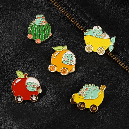 Kreative Cartoon-Tier-Brosche Anstecknadel Emaille-Pins Abzeichen SchmuckD - Bild 199 von 326