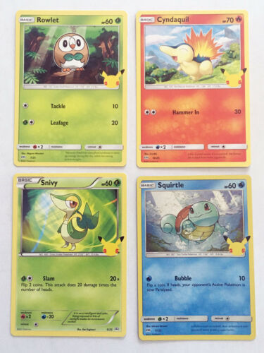 CARTE POKÉMON FRANÇAIS Neuf Larmeleon 24/25 McDonalds 25em anniversaire  pokemon EUR 2,60 - PicClick FR