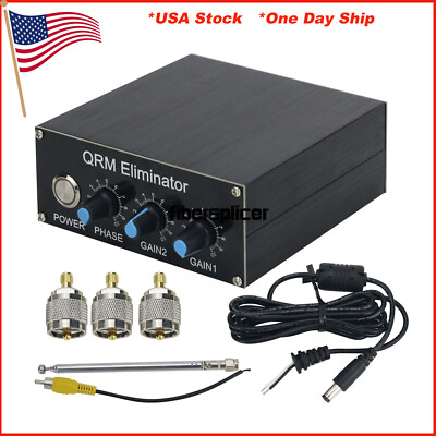 Second Generation QRM Eliminator X-Phase 1-30 MHz HF Bands  With A Metal Shell