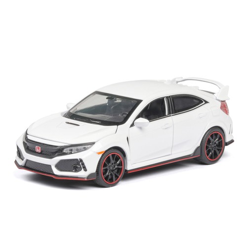 1:32 Honda 10th Civic Type R Metal Die cast Model Car Toy Sound&Light NEW - Picture 15 of 15