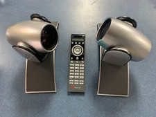 2x POLYCOM RealPresence Group 310 W/ MPTZ-9 Camera w/ Remote  (No Cables)