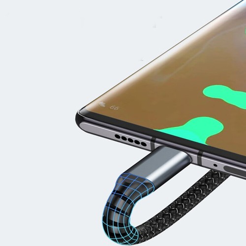 3-w-1 100W 5A Szybkie ładowanie USB do typu C Micro Szybka ładowarka Kabel do iPhone // - Zdjęcie 14 z 18