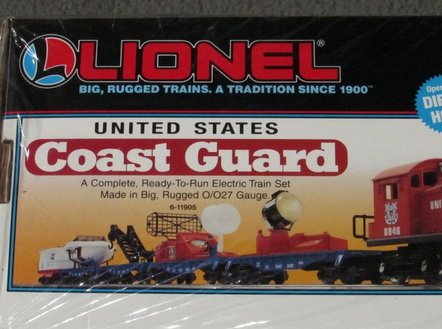 lionel coast guard train set