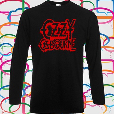 OZZY OSBOURNE Rock Band Logo Men/'s Black T-shirt Size S-2XL
