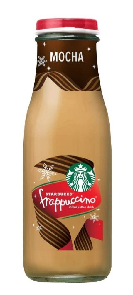 Starbucks Frappuccino Chilled Coffee Drink, Mocha, 13.7 oz Glass Bottle