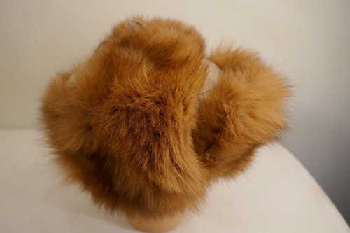 Blaufuchs ? Tschapka Pelz Mütze Flieger Kappe Fell Winter Uschanka Flieger Mütze - Bild 4 von 14