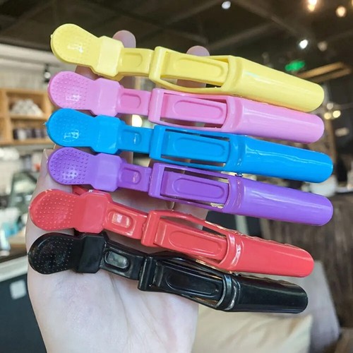 Colorful Alligator Hair Clips Styling Tools Salon Hair Barber Accessories - Picture 20 of 34