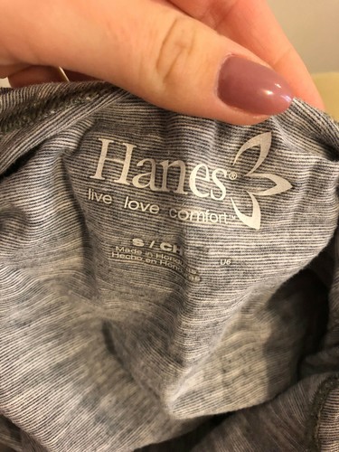 Hanes Women’s Gray Marled Drawstring Cotton Blend Full Zip Hoodie Size S - Picture 4 of 6