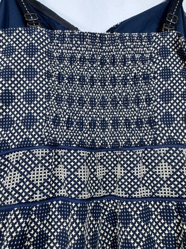 Anthropologie Elevenses Remy Jumpsuit Woven Look Sweetheart Neck Wide Leg 4 - Picture 11 of 13