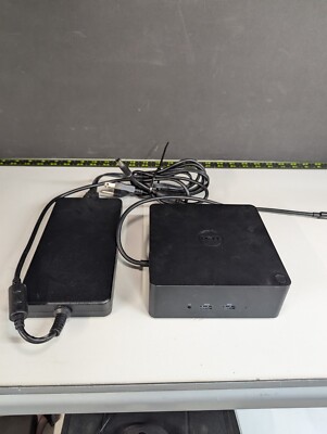Dell K16A TB16 USB C Thunderbolt Docking Station W/ AC Adapter