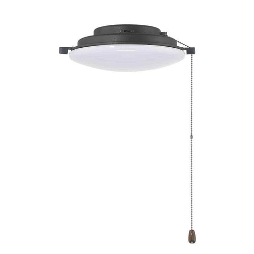 1 Light 20-Watt LED Universal Ceiling Fan Light Kit in Espresso Finish w/Integra
