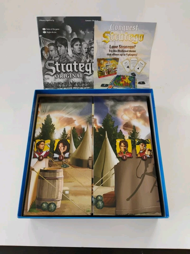 Stratego Original Battlefield Strategy Board Game 3 Variations Play Monster 2016 - Image 3 of 4