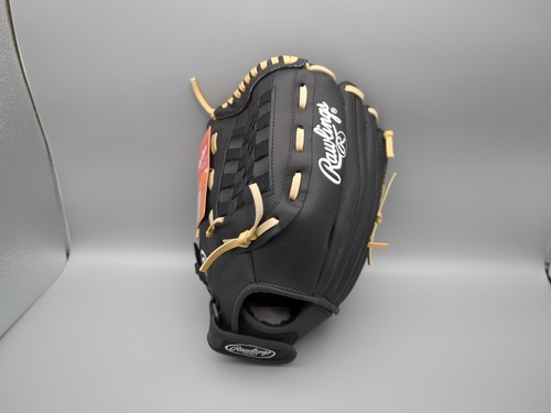 Rawlings 13" LEFTY RSB Series Softball Handschuh, NEU mit Etikett SS13W schwarz LHT - Bild 5 von 5
