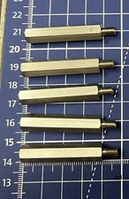 Lot of 5 - Misumi Hexagonal Post, SLSBWRK8-40