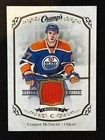 2015 Upper Deck Champs #J-CM Connor McDavid Rookie Jersey Relics Oilers RC