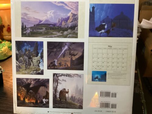 TOLKIEN 2004 KALENDER TED NASMITH VERSIEGELT HARPER - Bild 2 von 2