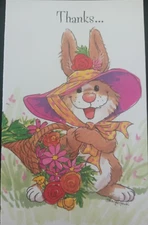 SUZY'S ZOO "THANKS...." GREETING CARD