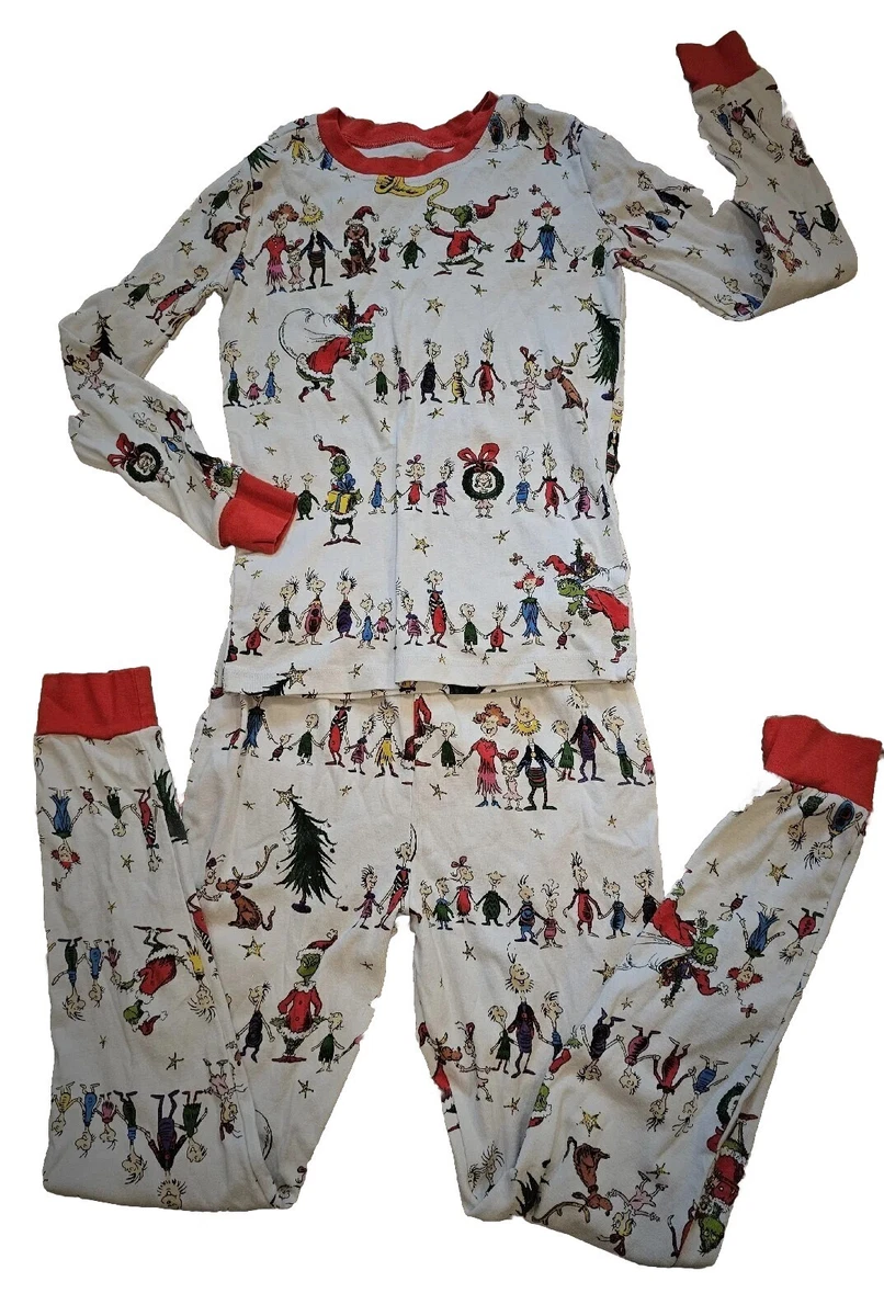 Pottery barn 2025 grinch pajamas