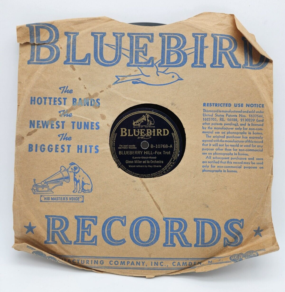 Jazz Glenn MillerBlueberry Hill/Million Dreams Ago/Bluebird B10768 10