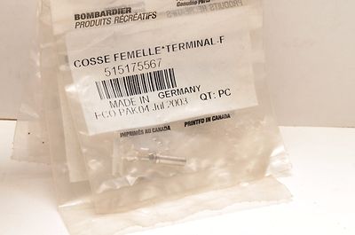 NEW NOS SKI SEA DOO CANAM FEMALE TERMINAL 515175567 QTY:6 MX Z ELITE GSX LEGEND+