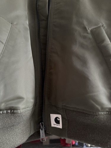 Carhartt Bomber Jacke Oliv Gr. M - Bild 4 von 6