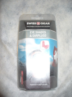 Swiss gear Eye Shades & Earplugs NIP