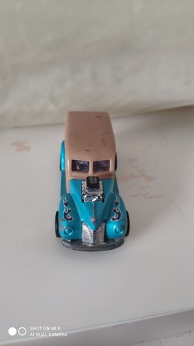 HOT WHEELS Ford Woodie '40 Metallic Light Blue 1979 Vintage rara - Foto 3 di 7