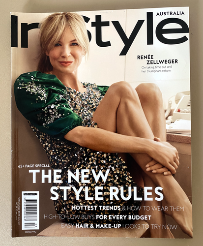 InStyle Australia March 2020 Renee Zellweger, Rashida Jones, Bridget Malcolm - Picture 2 of 21