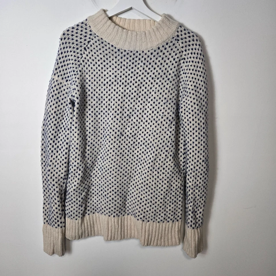 Suéter pulôver jacquard Duluth Trading Co feminino tamanho S lãpaca - Imagem 2 de 4