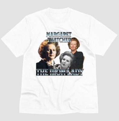 Margaret Thatcher The Iron Lady T-Shirt lustig konservative Ikone Premierminister